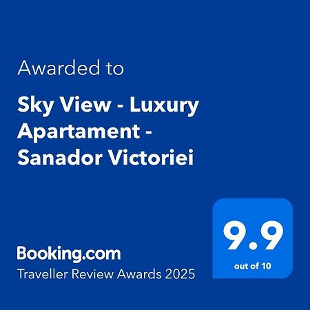 Sky View - Luxury Apartament - Sanador Victoriei บูคาเรสต์ ภายนอก รูปภาพ